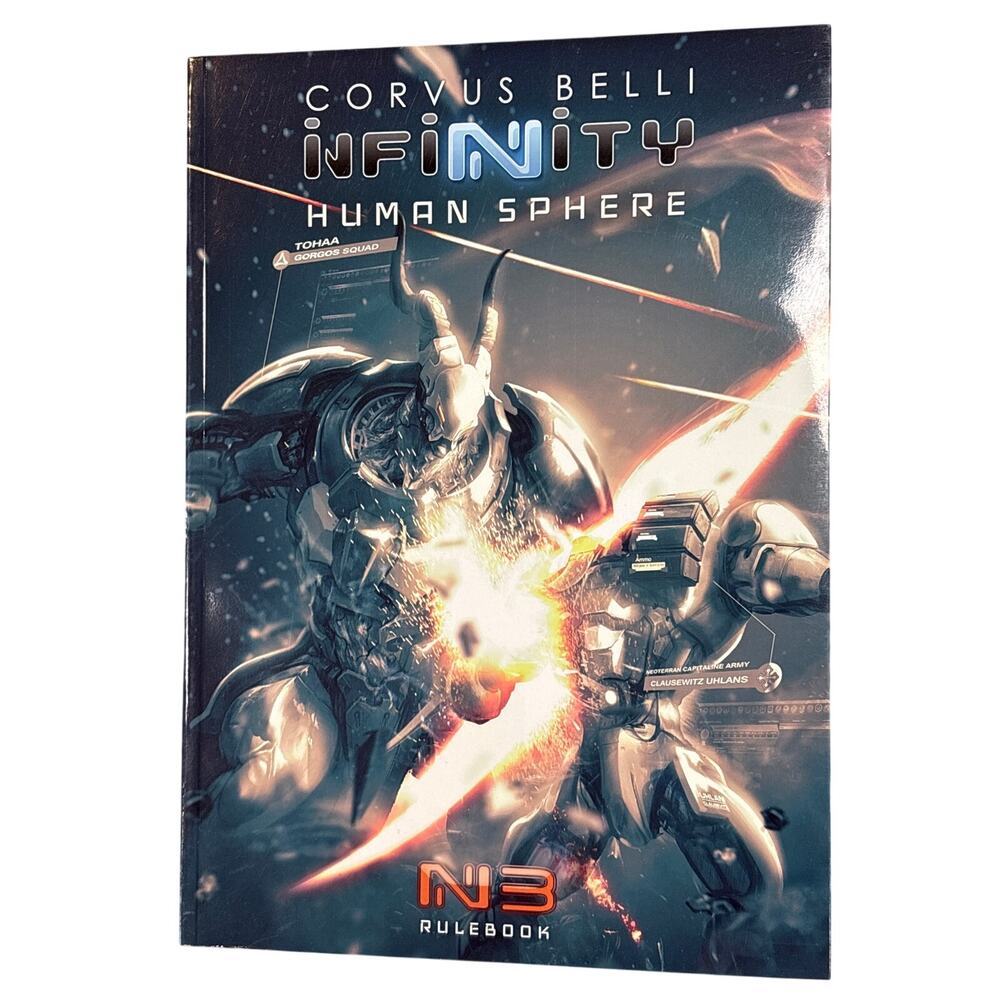Corvus Belli Infinity: Human Sphere N3; Guide Book & Rule Book